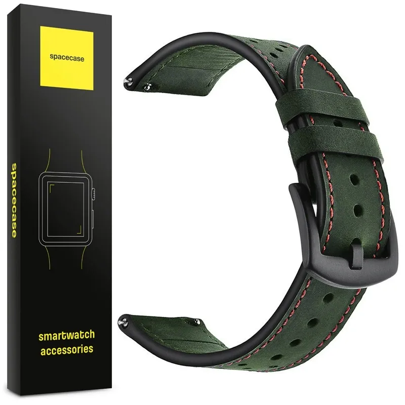 pasek-spacecase-do-huawei-22mm-zielony-kolor-zielony