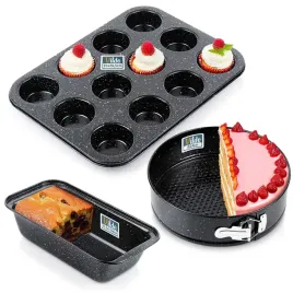 3x-forma-granitowa-blacha-do-pieczenia-muffinek-chleba-ciasta-tortownica