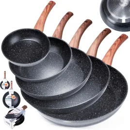 patelnia-granitowa-vilde-zestaw-5-szt-16-20-24-28-32-cm-brazowa