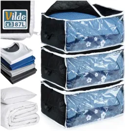 3x-pokrowiec-organizer-torba-pudelko-pudlo-posciel-koce-ubrania-odziez-87l
