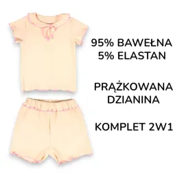 komplet-dziewczecy-letni-bluzka-szorty-bawelna-brzoskwiniowy-104cm-4lata
