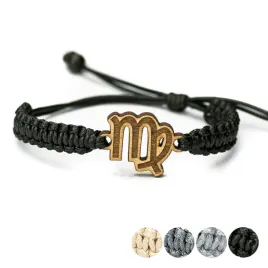 drewniana-bransoletka-znak-zodiaku-panna-aniegre-pleciona