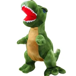 leantoys-pluszowa-maskotka-przytulanka-dinozaur-z-tekstura-skory-zielony