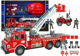 zestaw-strazacki-lean-toys-wielokolorowy-z-wozem-kaskiem-i-quadami