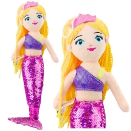pluszowa-syrenka-przytulanka-ogon-w-cekiny-fioletowa-48cm-lean-toys-dzieci