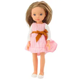 lalka-pretty-girl-w-rozowej-sukience-w-paski-32-cm