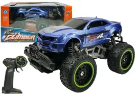 auto-zdalnie-sterowane-r-c-6-5-km-h-wysokie-kola-niebieskie-lean-toys
