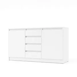 komoda-rtv-2-drzwi-4-szuflady-biala-140x43x60-cm-salon-szafka-pod-tv