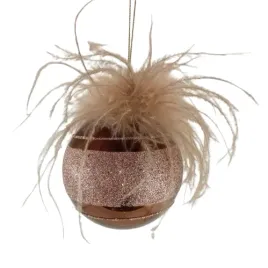 bombka-szklana-rozowa-miedziana-z-piorami-8cm