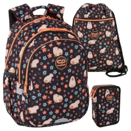 coolpack-zestaw-plecak-duzy-worek-na-buty-piornik-z-wyposazeniem-capybara
