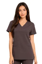 bluza-medyczna-czekoladowa-basic-premium-roz-m