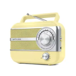 muse-radio-vintage-przenosne-zolte-am-fm