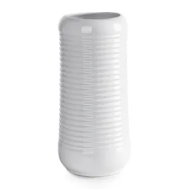 wazon-dekoracyjny-jason-16x34-cm-bialy-wytlaczane-prazki