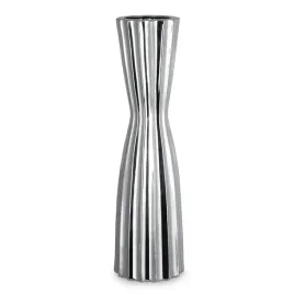 wazon-dekoracyjny-17x58-srebrny-dolomit-pionowe-zlobienia