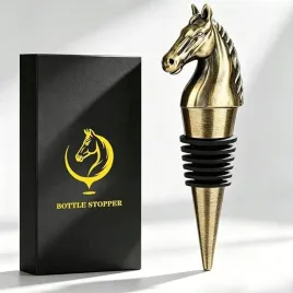 zloty-korek-do-wina-w-ksztalcie-glowy-konia-bottle-stopper