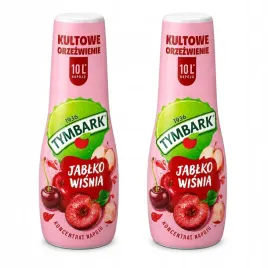 syrop-koncentrat-do-saturatora-wody-napoj-tymbark-jablko-wisnia-500ml-x2