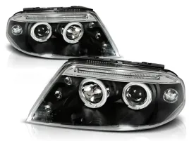 vw-passsat-b5-fl-po-lifcie-reflektory-ringi-black-czarne-h1-h1-nowe