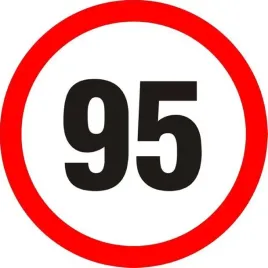 naklejka-ograniczenie-predkosci-95km