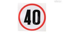 naklejka-ograniczenie-predkosci-40km