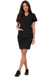 komplet-medyczny-ze-spodnica-czarny-casual-premium-roz-xs