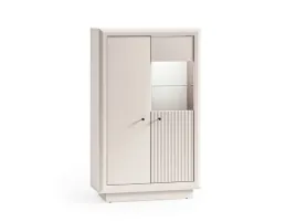 witryna-solo-04-92-cm-kaszmir-2d-ryflowana-przeszklona-czarne-uchwyty