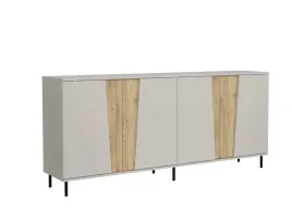 komoda-felix-200-cm-kaszmir-dab-artisan-nowoczesna-4-drzwi