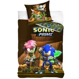 posciel-sonic-prime-150x210-50x60-bawelniana-brazowa-dla-dziecka