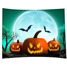 koc-coral-halloween-150x200-z-dyniami-nietoperzami-i-pelnia-ksiezyca