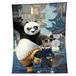 koc-dzieciecy-kung-fu-panda-130x160-coral-z-bohaterami-bajki