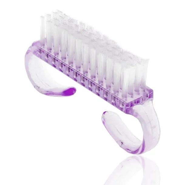 Szczoteczka do paznokci MANICURE MINI Fioletowa
