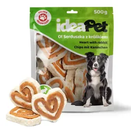 ideapet-przysmak-dla-psa-serduszka-z-krolikiem-500g