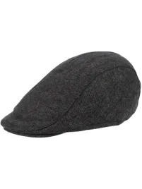 czapka-szara-z-zaokraglonym-ksztaltem-i-lekko-podniesionym-daszkiem-royalfashion-kz-8-1-czarne