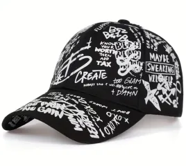 czapka-z-daszkiem-dikom-graffiti-czarna-bejsbolowka-streetwear-regulowana