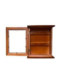 wieszak-na-klucze-szafka-drewniana-6-hakow-brazowa-drewno-25x21cm