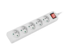 listwa-przedluzacz-lanberg-3m-biala-5x-230v-pl-z-wylacznikiem-kabel-wykon