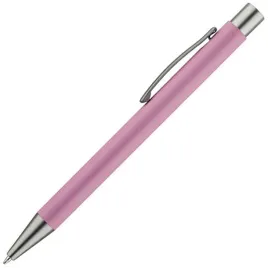 dlugopis-goma-rozowy-matowy-metalowy-soft-touch-automatyczny-elegancki