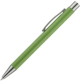 dlugopis-goma-zielony-jasny-matowy-metalowy-soft-touch-automatyczny