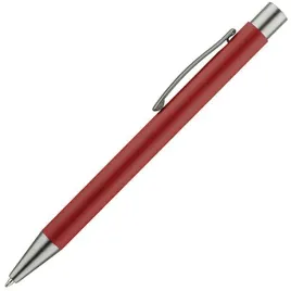dlugopis-goma-czerwony-matowy-metalowy-soft-touch-automatyczny-elegancki