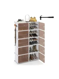 szafka-regal-na-buty-na-40-par-z-songmics-drzwiczki-magnetyczne-95x32x155cm