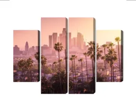 obraz-wieloczesciowy-centrum-los-angeles-o-zachodzie-slonca-canvas-200x150