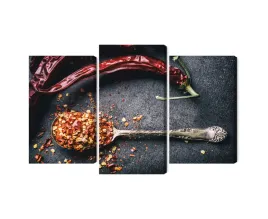 obraz-wieloczesciowy-suszone-papryczki-chili-canvas-naturalny-180x120