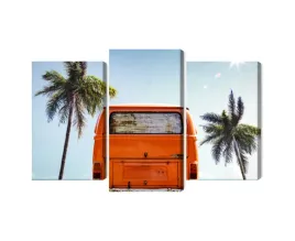 obraz-wieloczesciowy-retro-samochod-miedzy-palmami-canvas-naturalny-150x100