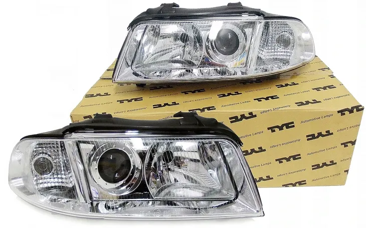 Audi A4 B5 99-01Lampy reflektory nowe L+P TYC KPL 2 SZT.