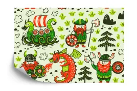 fototapeta-wikingowie-i-smoki-vinyl-gladki-520x318