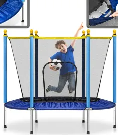 trampolina-ogrodowa-stabilna-dla-dzieci-do-domu-z-siatka-140-x-122-cm