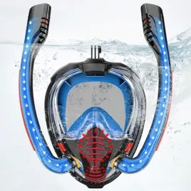 maska-do-snorkelingu-nurkowania-pelnotwarzowa-uchwyt-na-kamere-s-m-czarna