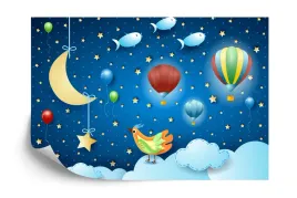 fototapeta-dla-dzieci-magiczna-noc-tapeta-samoprzylepna-520x318
