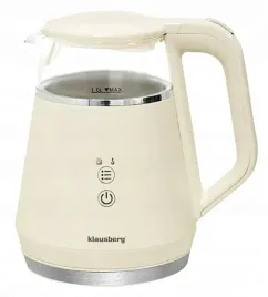 czajnik-elektryczny-klausberg-kb-7893-1100-w-1-l-bezowy