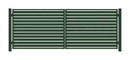 brama-pro-typ-palisada-80-malowana-proszkowo-400-m-zielony