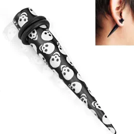 rozpychacz-do-ucha-5mm-czaszki-prosty-taper-piercing4u